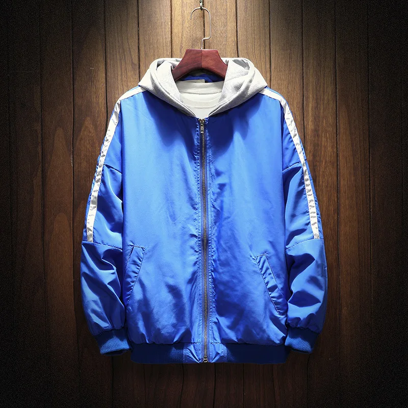 

Coat Men's 2019 Autumn New Style Trend Korean-style Workwear INS Autumn Clothing Students Versatile Casual Hooded Jacket Men's