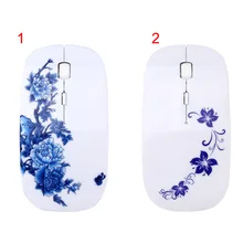 Drop sh портативный 2,4 ГГц usb-ресивер беспроводной мыши элегантный цветок окрашенные оптический геймер Мыши для ПК ноутбук игровой мыши S888