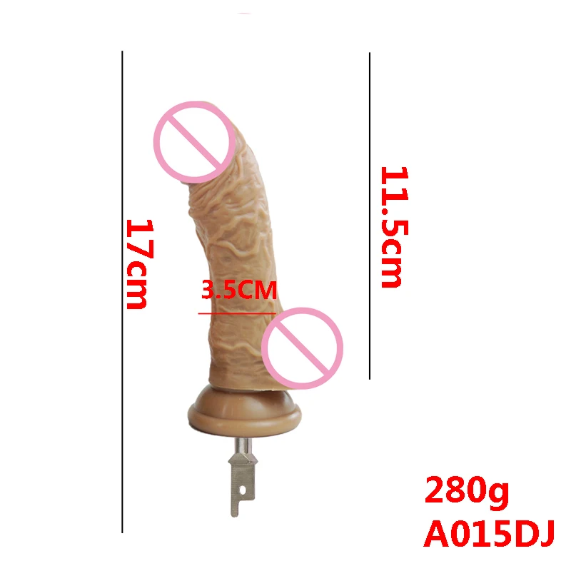 FREDORCH Reciprocating Saw Silicone dildos Attachments for Sex Machine Different sizes