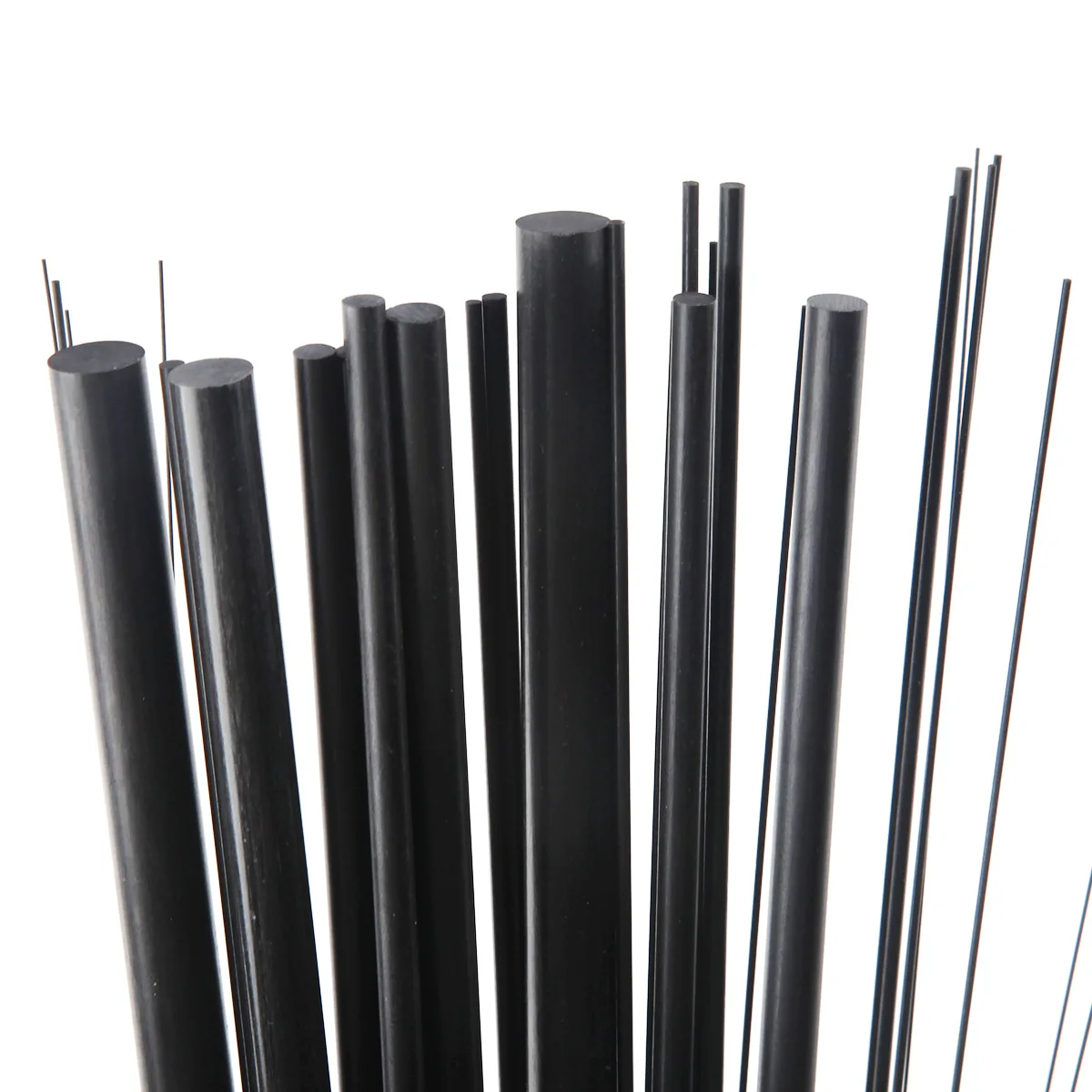 Does not apply 10pcs 1 mm x 500mm Length Carbon Fiber Rods Matte Pole 10PC 1MM