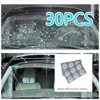 

30PCS Multifunctional Effervescent Spray Cleaner Home Kitchen Cleaning Car Windshield Glass Detergent Windshield Cleaner Tools