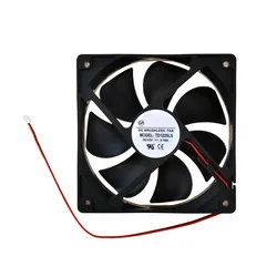 Ventilateur de refroidissement silencieux pour TONON TD1225LS 12V, 0,18 a 12025 2 broches 120x120x25mm 