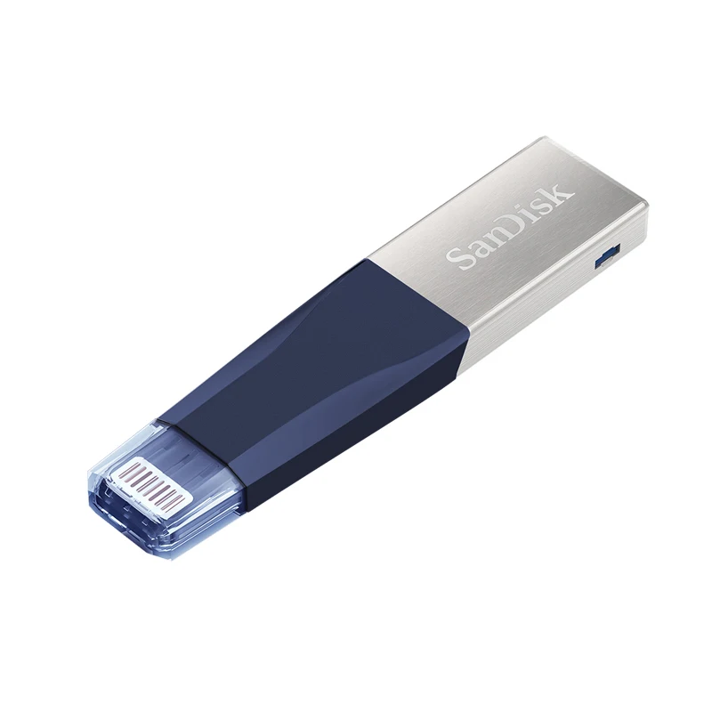 Флеш-накопитель USB SanDisk, 128 ГБ, 64 ГБ, OTG, USB3.0, SDIX40N, флеш-накопитель, 256 ГБ, lightning, USB флешка, флешка для iPhone, iPad, iPod, APPLE, MFi - Цвет: SDIX40N