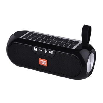 

TG182 Solar charging Bluetooth Speaker Portable Column Wireless Stereo Music center Loudspeaker subwoofer Waterproof Speakers