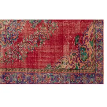 

Handmade Natural Vintage Turkish Area Rug 166x269 Cm-5'5''X8'10''