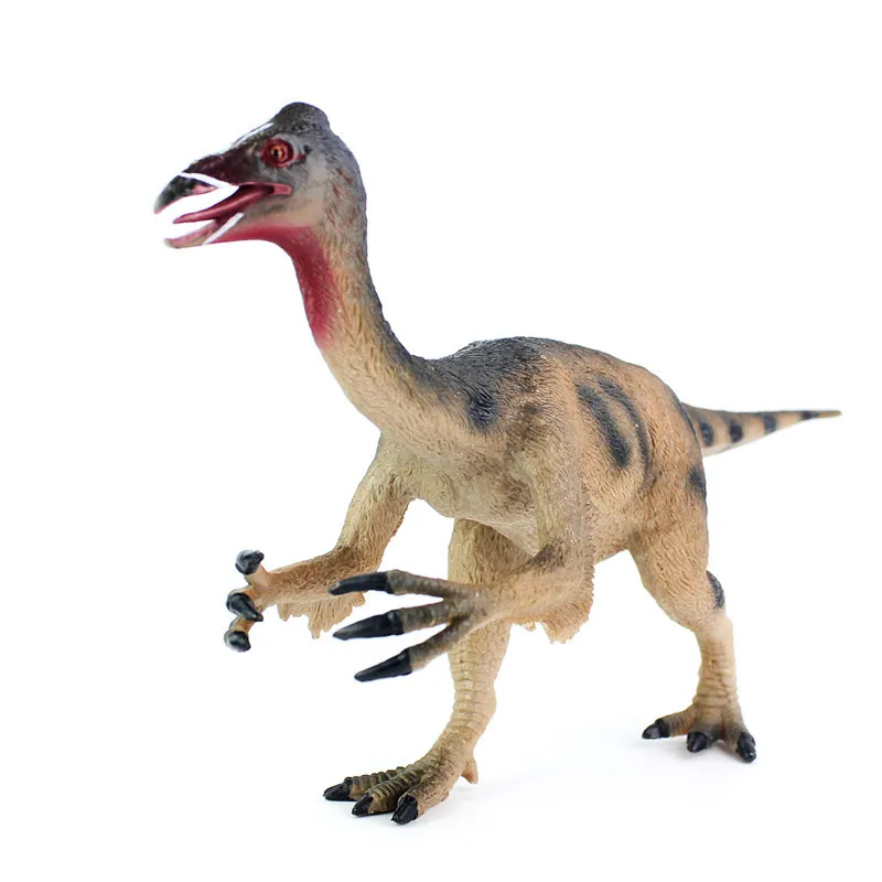 1 шт. серый горошек Твердые Deinocheirus птичья симпатичная реалистичная модель Топ животное реалистичные игрушки Дети Любимый динозавр фигурка