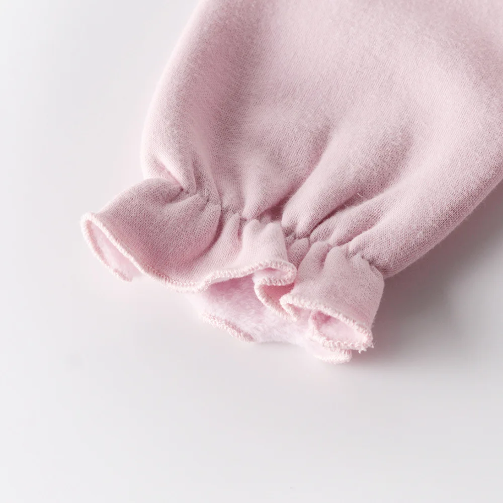 Koodykids/Коллекция года, боди для маленьких девочек, комбинезоны, зимние плюшевые теплые комбинезоны с повязкой на голову, модные мягкие зимние комбинезоны для малышей возрастом до 2 лет