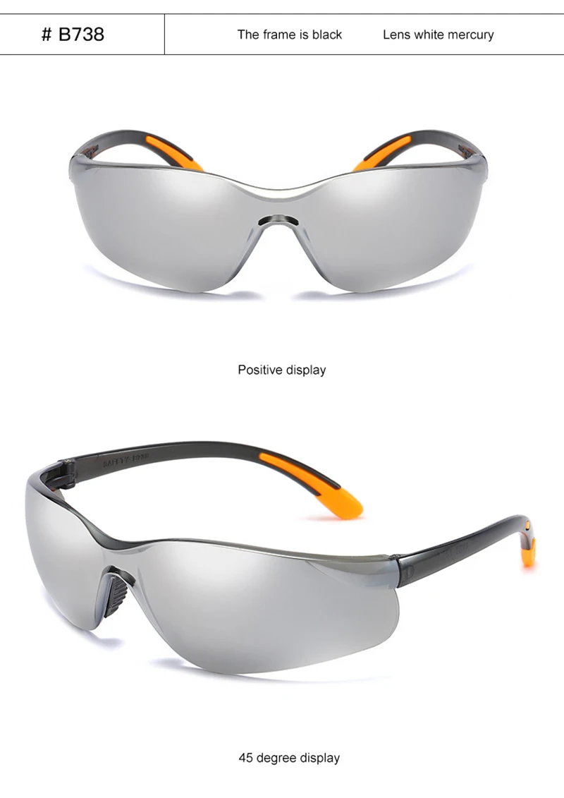 Спортивные очки сиамские солнцезащитные очки ультралегкие велосипедные солнцезащитные очки ветрозащитные мужские и женские модели велосипедные очки