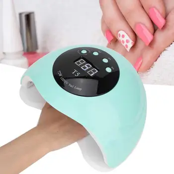 

72W Nail Dryer Intelligent LED UV Gel Nail Polish Dryer Lamp Fashion Nail Curing Machine Manicure Tool 100-240V Uv Led Lamp