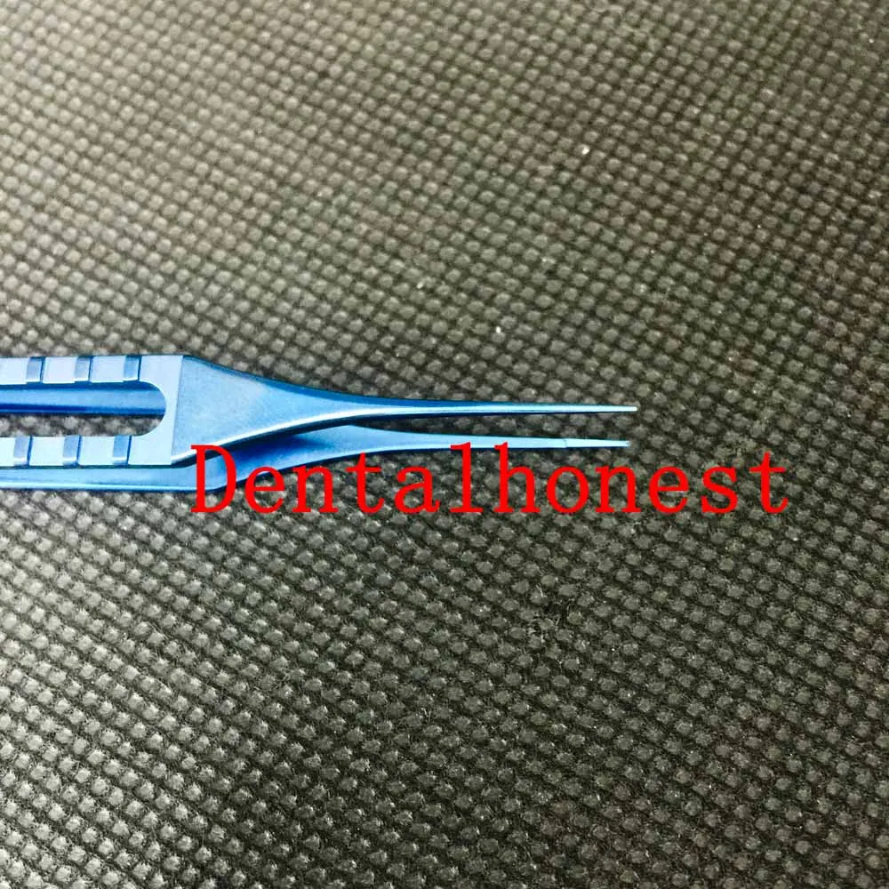 Титановый прямой шовный зажим 115 мм 0 12 для зубов офтальмологический прибор