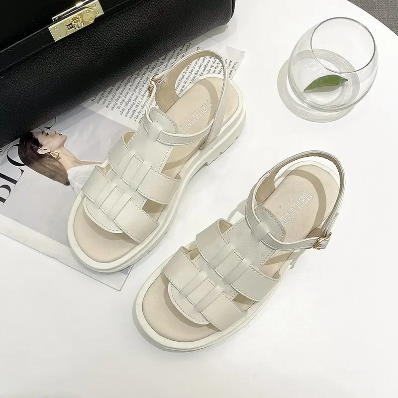 NiceWomen-Chanclas de verano para mujer, Sandalias de tacón deportivo, cómodos, Fema456t