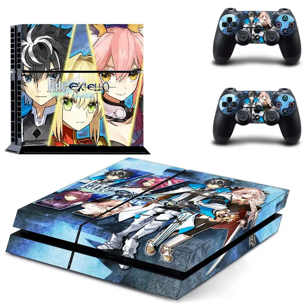 Fate Extella Link PS4 Наклейка виниловая кожа PS 4 наклейка s Play станция наклейки крышка