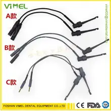 2 шт. X стоматологический дятел Apex локатор измерительный инструмент файл клип подходит для дятел, DENSPLY, COXO, Morita