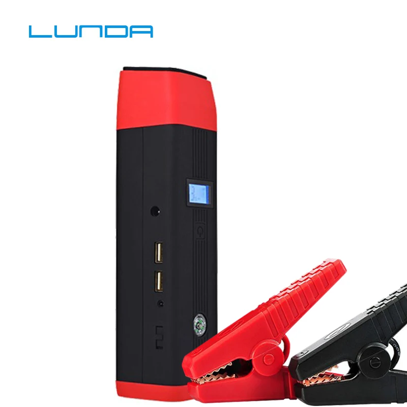 

LUNDA Portable Car Jump Starter (Up to 6.0L Gas or 4.0L Diesel Engines) Auto Battery Booster Power Pack Phone Charger
