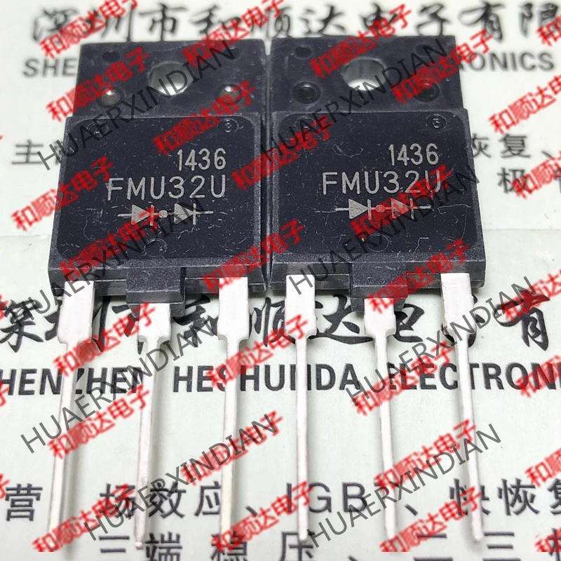 5 шт., новые оригинальные кнопки FMU32U TO-3PF 200V 20A