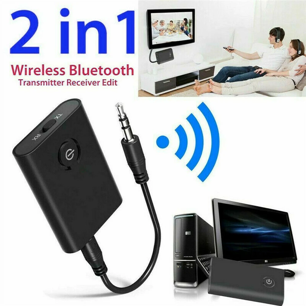 2в1 Bluetooth 5,0 передатчик приемник 3,5 мм адаптер синхронизация данных беспроводной Dongles