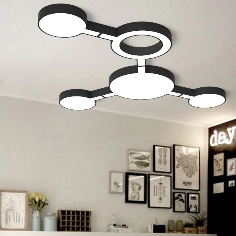 

Luxury Nordic Design Ceiling Lights Modern Led Ceiling Lamp For Living Room Bedroom Office Acrylic Home Lighting scandinavian