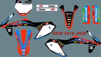 

3M For KTM SX50 2016-2020 Motorcycle TEAM Graphics & Backgrounds DECALS STICKERS Kits For KTM SX50 50SX 2020 2019 2018 2017 2016