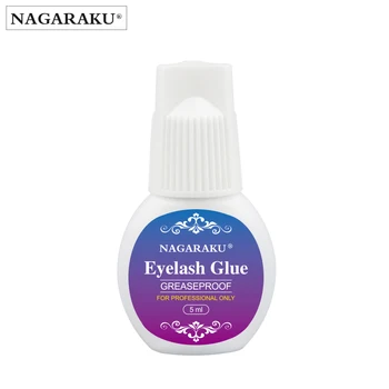 

NAGARAKU Eyelash Makeup Grease Proof Eyelash Glue Waterproof and Greaseproof Dilute Soft Glue With no Impurities
