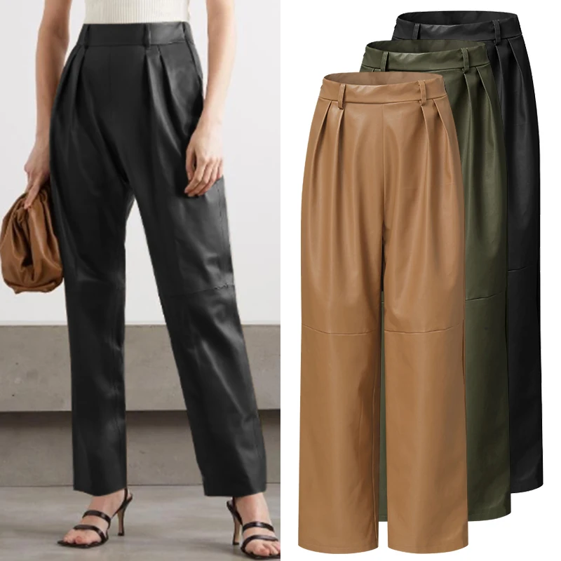 Oversized Pants Trouser Palazzo 5XL Women Streetwear Autumn Female High-Waist Winter