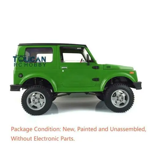 Капо RC гоночный гусеничный SIXER1 Самурай Jimny автомобильный комплект зеленый окрашенные зеленые DIY Модель THZH0492