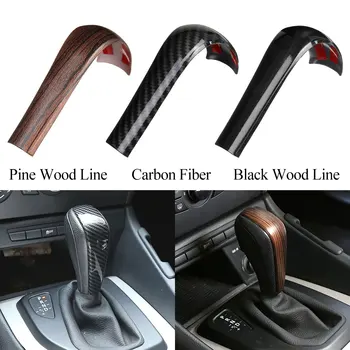 

Auto Car Interior Modification ABS Gear Shift Cover Car Sticker For BMW E60 5 series E63 X3 E83 X5 E53 6 series
