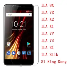 Için iLA S1 King Kong 8X 7R X2 patlamaya dayanıklı ProtectiveFilm Ekran Koruyucu Için iLA X1 7P 7S R1 Ipek Smartphone Temperli Cam