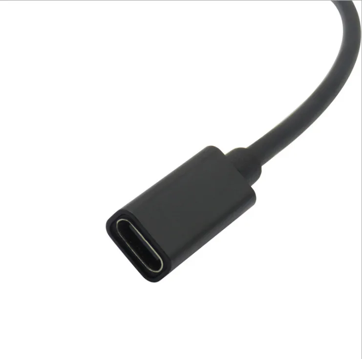 USB-C type-C женский тонкий наконечник кабель питания работает с для lenovo 65W тонкий наконечник ноутбуков