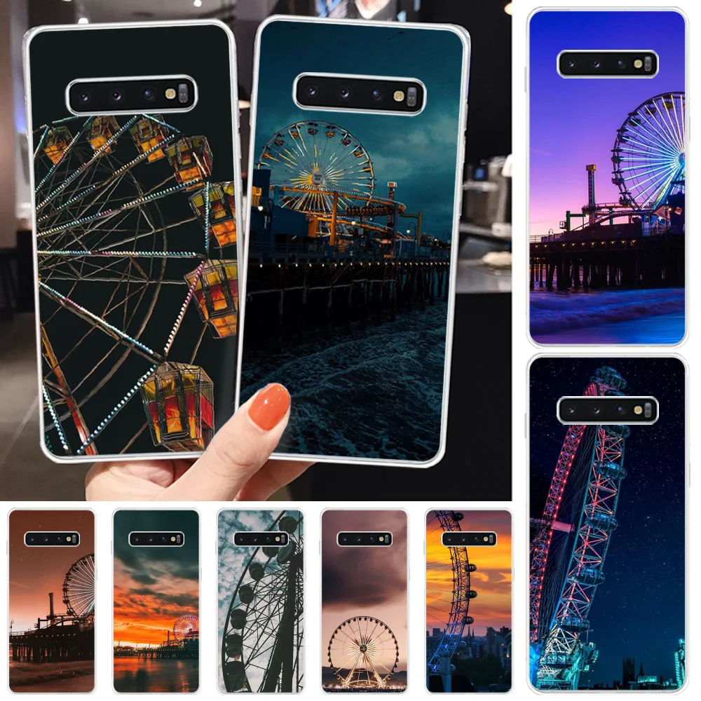BaweiTE колесо обозрения игровая площадка мягкий чехол для телефона Samsung S6 S7 edge S8 Plus S9
