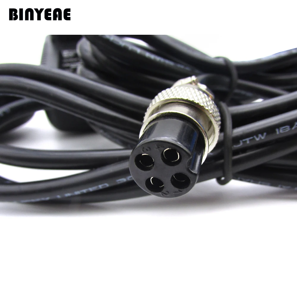 Switching Power Adapter for Audio Mixer, 4-Hole to 4-Pin Plug for US 100-120V / EU 220~240V, Output 15~48VDC Sound System