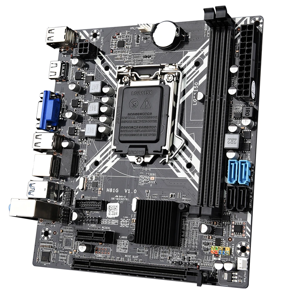 Материнская плата LGA 1150 H81 для настольного компьютера материнская Intel LGA1150 память