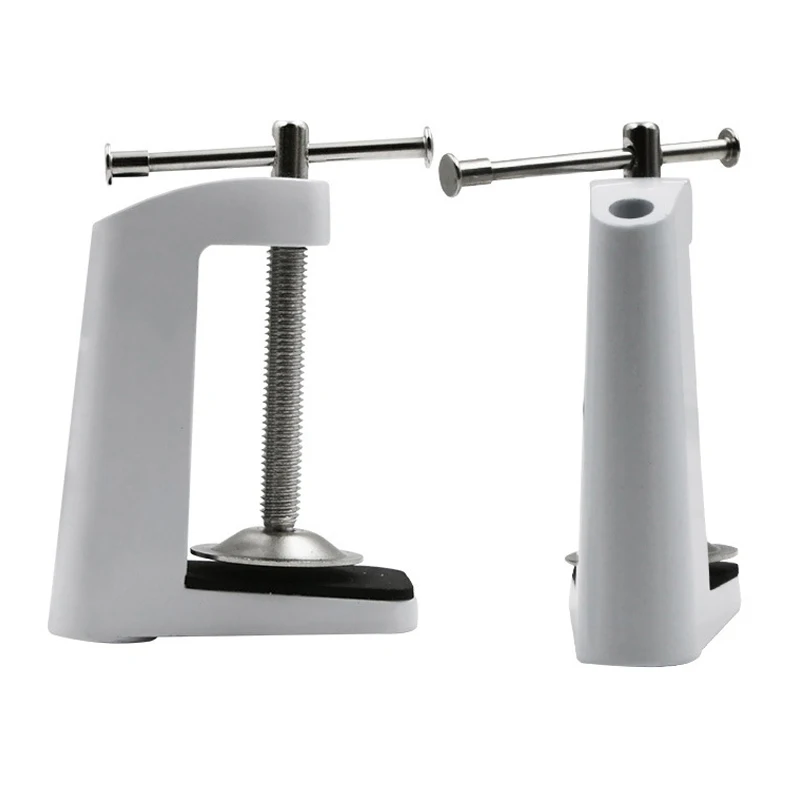 

Stainless Steel Hose Fixed Base Clamp Holder for Swing Arm Desk Table Lamp AC889