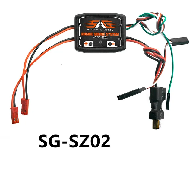 ESS Engine Sound Set Car Audio Simulation Sound Speaker for RC Drift Climbing Car Short Tuck Army Truck Trailer