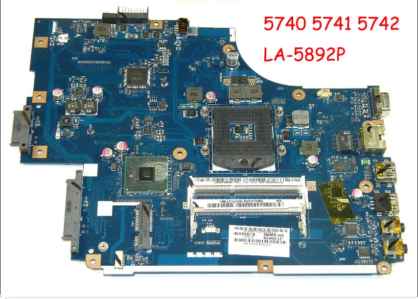 NEW70 LA-5892P подходит для 5742 5742G материнская плата ноутбука MBWJU02001 протестирована