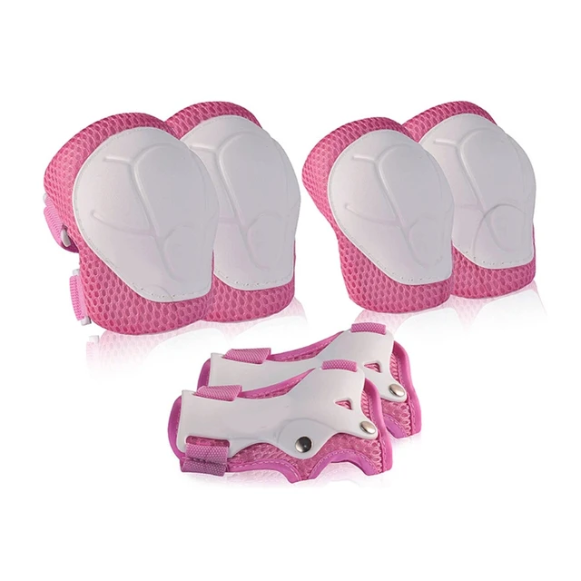 6Pcs/Set Roller Skates Cycling Skatings Scooter Riding Sports for Kids Youth Knee Pad Elbow Pads Guards Protective Gear 4