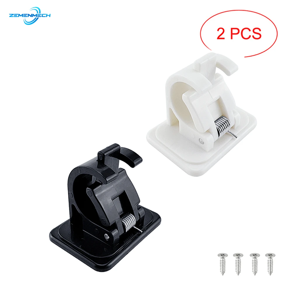 2PCS ABS Fishing Rod Rack Holder Wall Mounted Fishing Pole Clamp Rods Clips  Organizer Brackets Bathroom Room Towel Bar Hook Fish - AliExpress