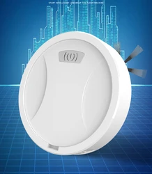 Robot Vacuum Cleaner- Rechargeable Automatic Smart Mini Sweeping Cleaning Robot Sweeper Machine for Pet HairCarpets and Home