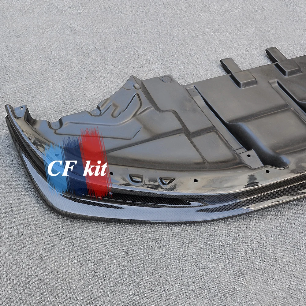 CF комплект из настоящего углеродного волокна передний бампер для губ для Nissan GTR35 бамперы спойлер для автомобиля
