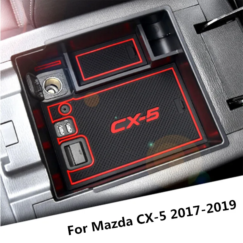 Для Mazda CX-5 CX5 CX 5 центральный автомобильный подлокотник для хранения коробка консоль подлокотник лоток держатель Чехол поддон автомобильные аксессуары