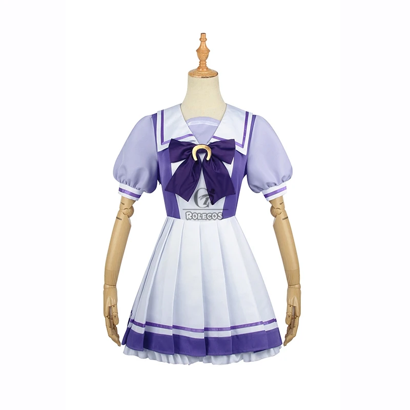 ROLECOS Anime Uma Musume Pretty Derby Cosplay Costume Uma Musume Toukai Teiou School Sailor Uniform Cosplay Lolita Costumes ROLECOS Anime Uma Musume Pretty Derby Cosplay Costume Uma Musume Toukai Teiou School Sailor Uniform Cosplay Lolita Costumes