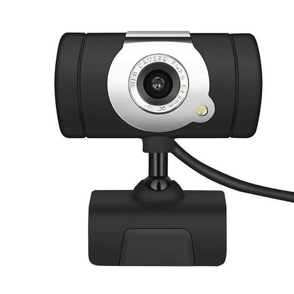 

Webcams With Lights Computer Camera 480P Built-In Microphone HD Video Conference Online Course Built-In Microphone For MSN Skype