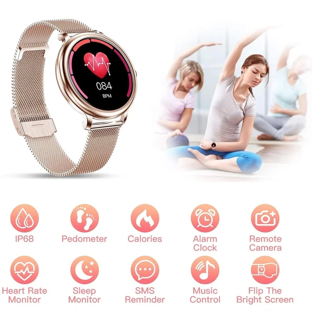 Montre connectée femme Multisports Etanche Cardio Tension