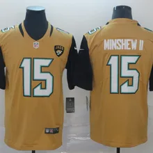 Мужская футболка Jacksonville#15 Jaguars Gardner Minshew II