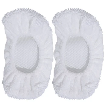 

14cm * 29cm Microfiber Cleaning Steam 2pcs Mopping Cloth Cover Pads For ORECK