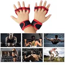 1 пара перчаток для тяжелой атлетики и фитнеса, перчатки для запястья, полная ладонь, защита для спортзала, перчатки для тренировки, мощный подъемный инвентарь для занятий спортом