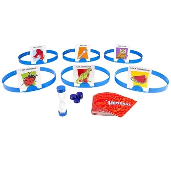 

Entertainment Funny Home Party Family Quick Question Logical Thinking Headwear Card Board Game What Am I Outdoor Picnic Desktop