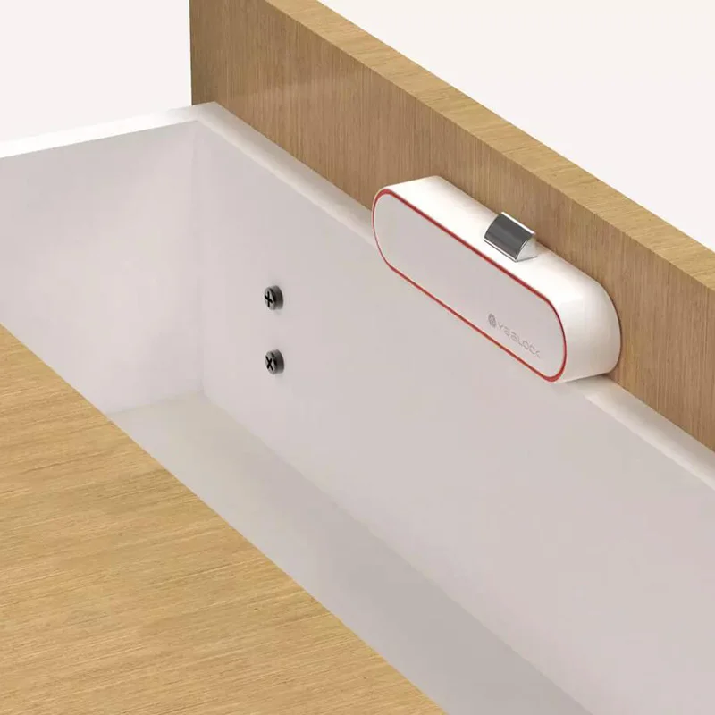 Youpin YEELOCK 스마트 서랍 캐비닛 잠금 장치 Bluetooth 펀칭 없음 APP 원격 인증 잠금 해제 기록 도난 방지 어린이 안전