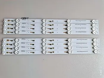 

LED Backlight strip 4 lamp For TCL 43inch L43F3800A/43F2800A 0EM43LB01-3030-V0.2 4C-LB430T-ZM1