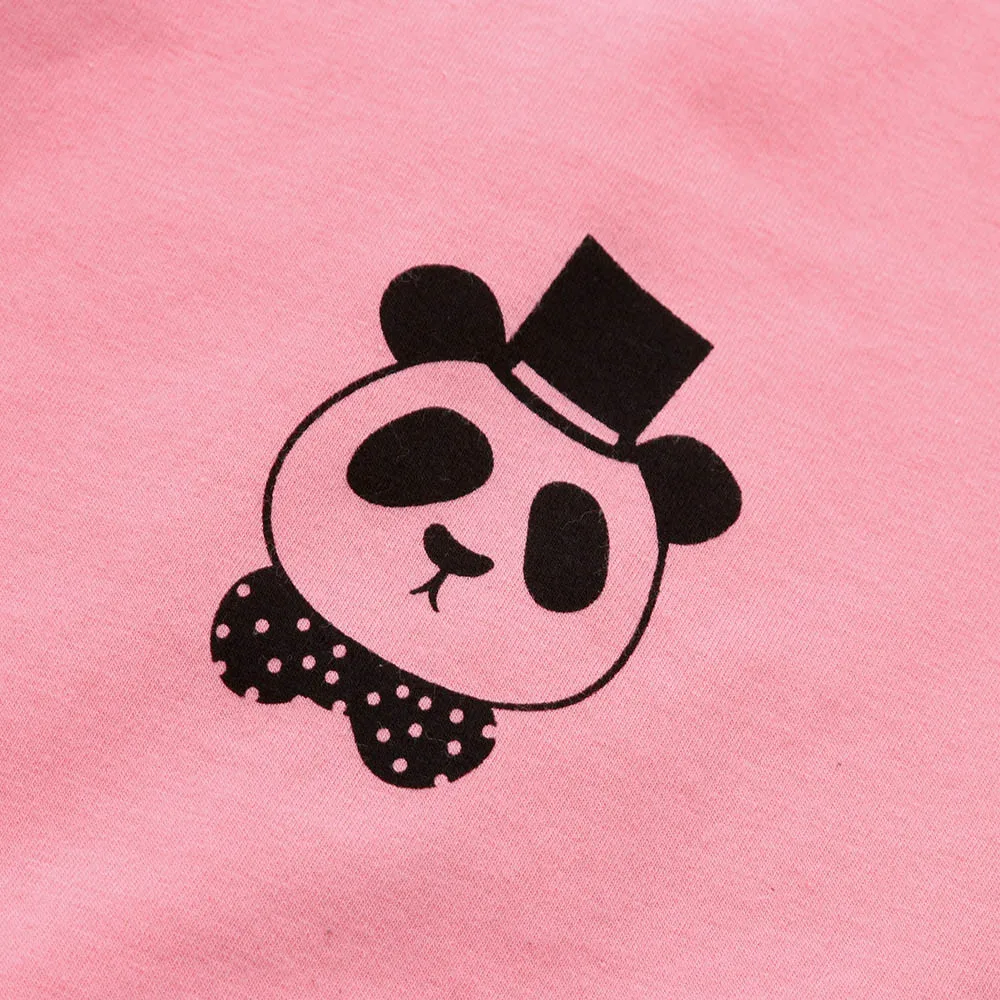 Одежда для маленьких девочек; комбинезон с капюшоном для маленьких мальчиков и девочек; комбинезон с рисунком панды; одежда на молнии