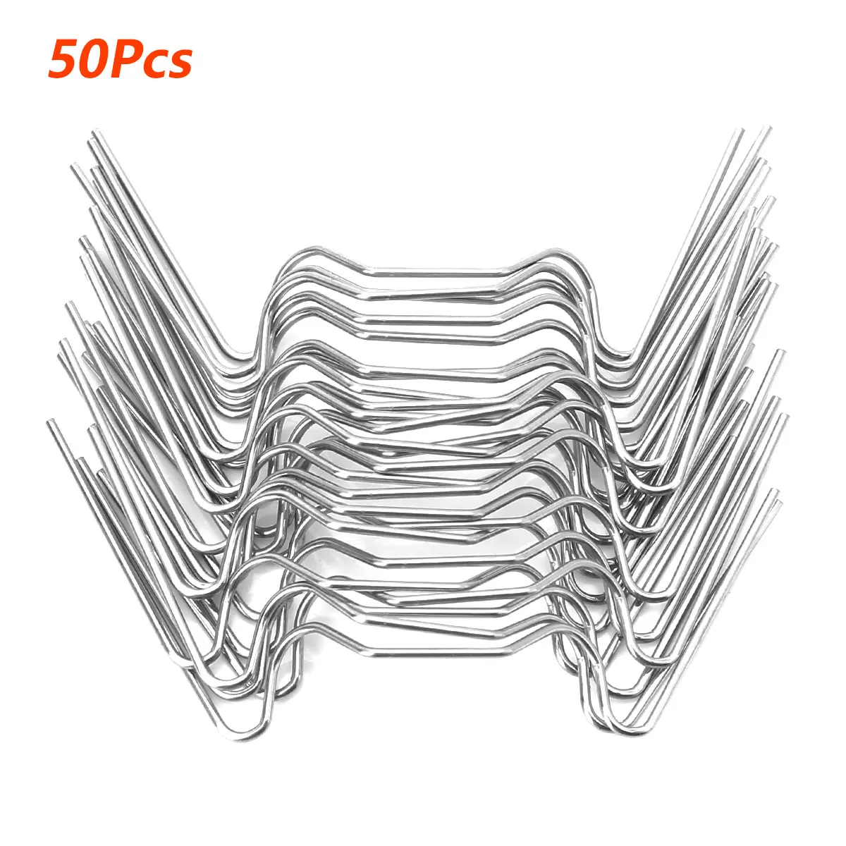 50Pcs W Glazing Glass Clips Stainless Steel Use Fttings for Greenhouse